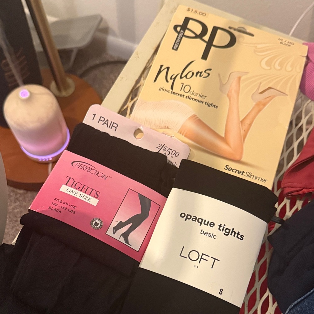Bundle of 3  black tights